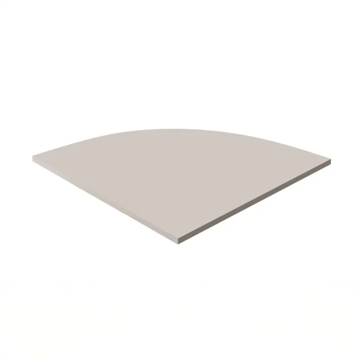 Angolo scrivania ufficio 78x78cm beige cashmere Woody