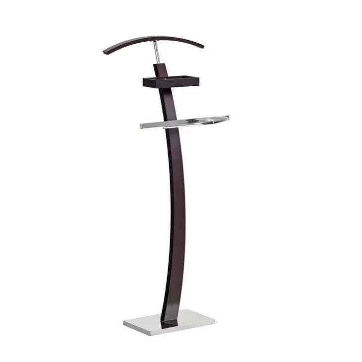 Appendiabiti 32x117h cm design indossatore servomuto wengè Manila