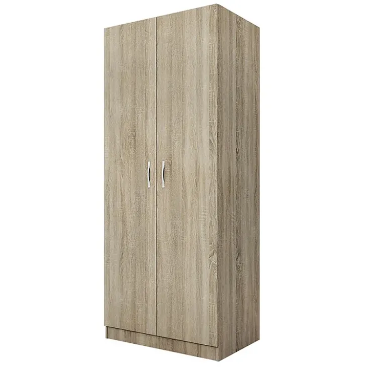 Armadio 80x191h cm 2 ante design rovere sonoma Leopardi