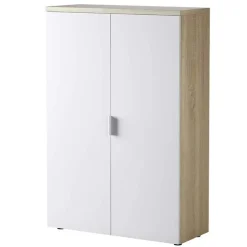 Arredo ufficio completo moderno bianco opaco rovere natura Work 1