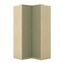 Camera da letto matrimoniale completa verde salvia rovere Elvira