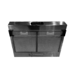 Cappa aspirante 60cm libera installazione acciaio inox Kumtel