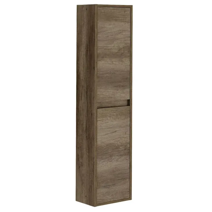 Colonna sospesa bagno 30x140h cm rovere nordik Dexter