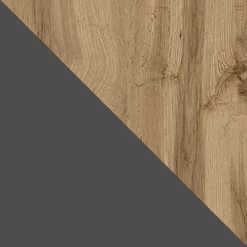 Credenza 120x100h cm moderna design rovere antracite Modesta