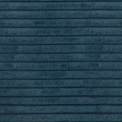 Divano letto matrimoniale 3 posti 248x90cm velluto a coste blu Slurp