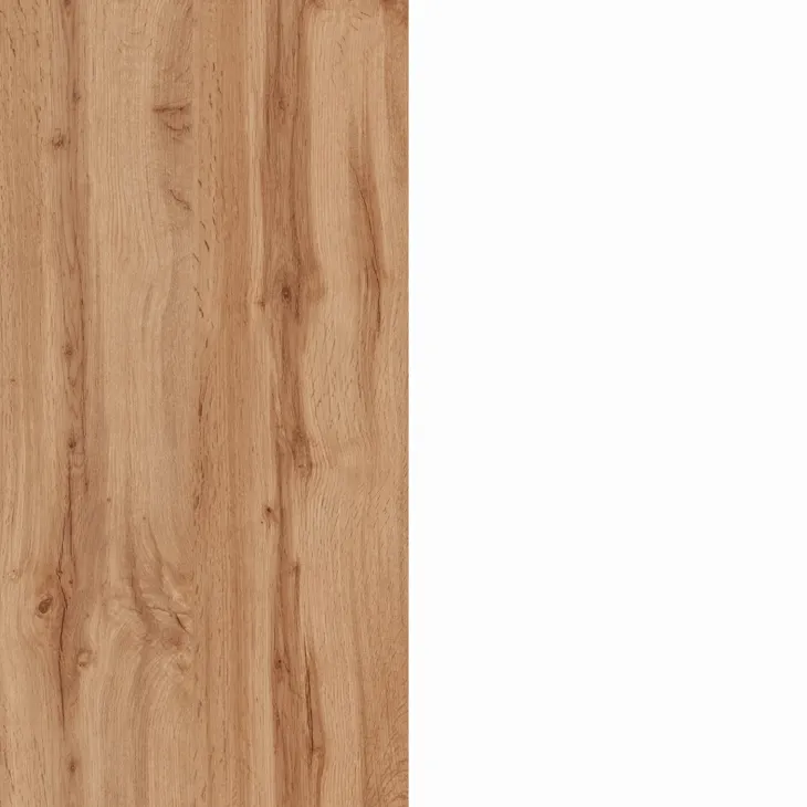 Isola cucina centrale 125x90cm bianco piano rovere Gourmet