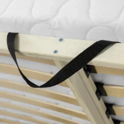 Letto contenitore matrimoniale oversize 180x200 imbottito velluto blu Poffi