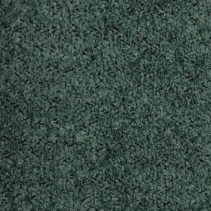 Letto oversize 180x200cm con rete contenitore imbottito tessuto bouclé verde Aluna