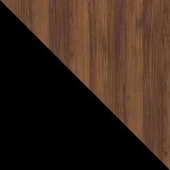 Madia 102x118h cm 4 ante soggiorno noce nero Wild