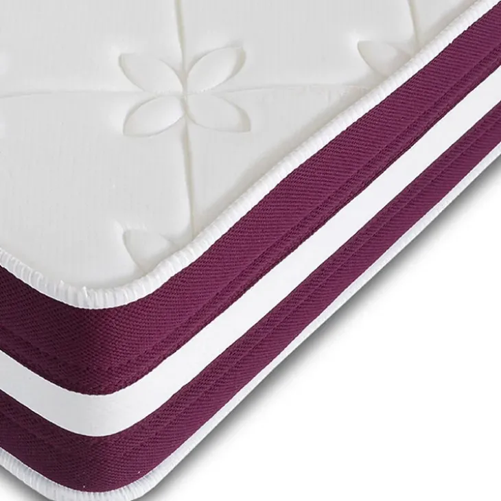 Materasso singolo 90x190cm doppio strato memory antiacaro H. 24cm Superior Memory