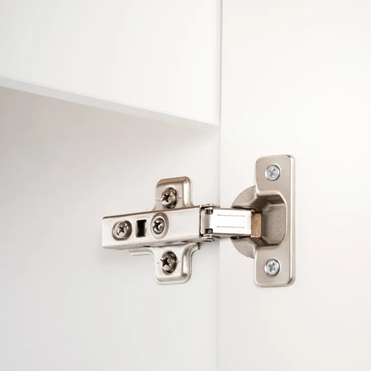 Mobile bagno sospeso cannettato 80cm bianco rovere Cleany