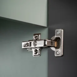 Mobile bagno sospeso cannettato 140cm 4 cassetti verde salvia rovere Greeny