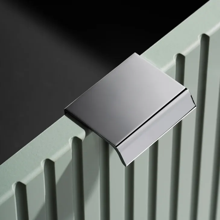 Mobile bagno sospeso cannettato 50cm con lavabo, specchio e colonna verde salvia rovere Greeny