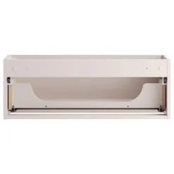 Mobile bagno sospeso 80cm cannettato 1 cassetto e vano beige rovere Cleany