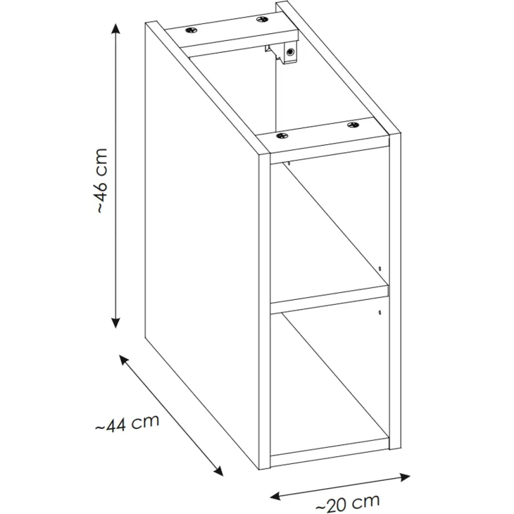 Mobile bagno sospeso 100cm cannettato con lavabo, colonna e specchio rosa Autentic