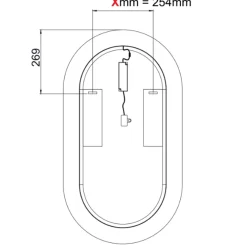 Mobile bagno sospeso 120cm cm con 2 lavabi da incasso, 2 specchi, colonna e cubotti quercia antracite Limpid