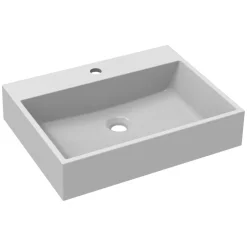 Mobile bagno sospeso 100cm con lavabo, specchio e colonna nero Krom