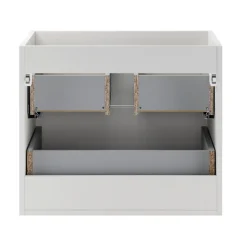 Mobile bagno sospeso 60cm con lavabo 2 cassetti bianco Speranza