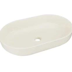 Mobile bagno sospeso fresato 80cm con colonna beige Sand