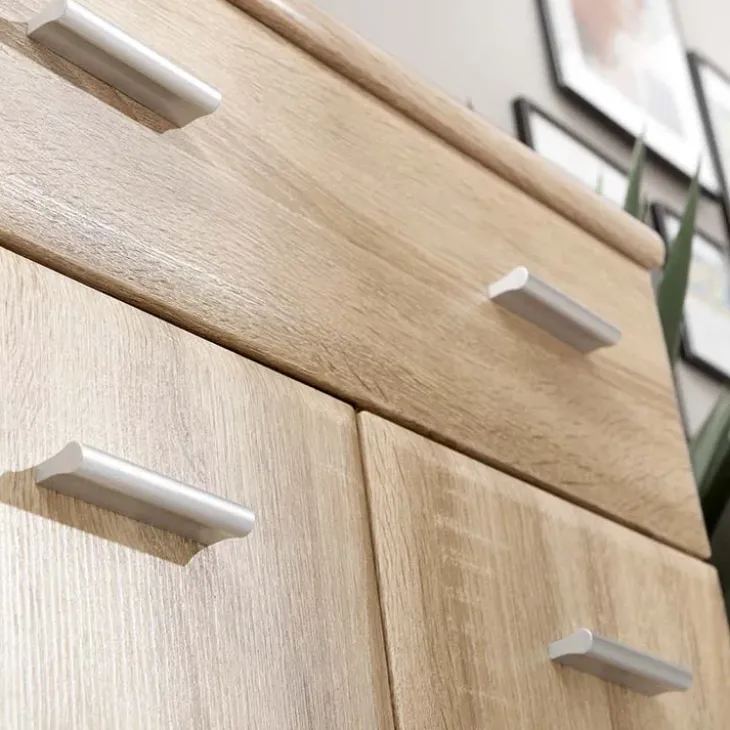 Mobile ingresso 180x203h cm con specchio e appendiabiti rovere sonoma California 3 Gihome®