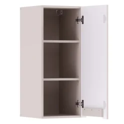 Mobile lavatrice lavanderia 105x180h cm con portabiancheria cannettato beige Cleany