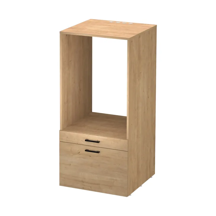 Mobile lavatrice 67x144h cm con cassettone rovere Water