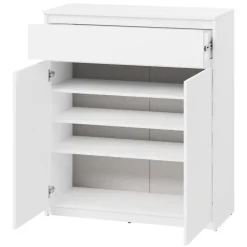 Mobile multiuso ingresso 92x107h cm con cassetto bianco Accent