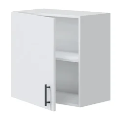 Mobili lavanderia completa 160 cm componibile bianco lucido rovere Kimera