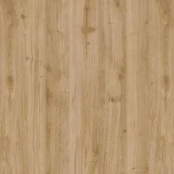 Parete attrezzata sospesa 334x180h cm con pannello cannettato marrone rovere chiaro Sunset Decor 1041