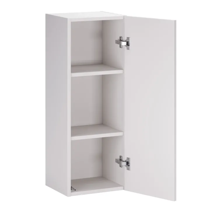 Pensile bagno sospeso 45x80h cm 1 anta bianco rovere Speranza