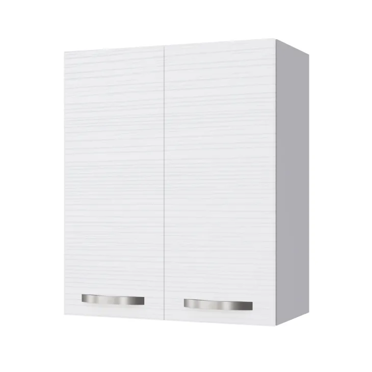 Pensile sospeso cucina 60x72h cm 2 ante bianco frassinato Talise