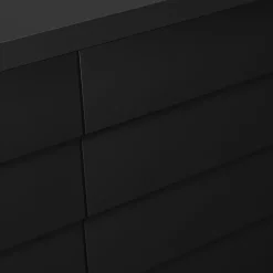 Set 2 comodini 45x51h cm 1 anta nero Wild